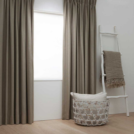 Linnenlook Gordijnen -  Naturel 65