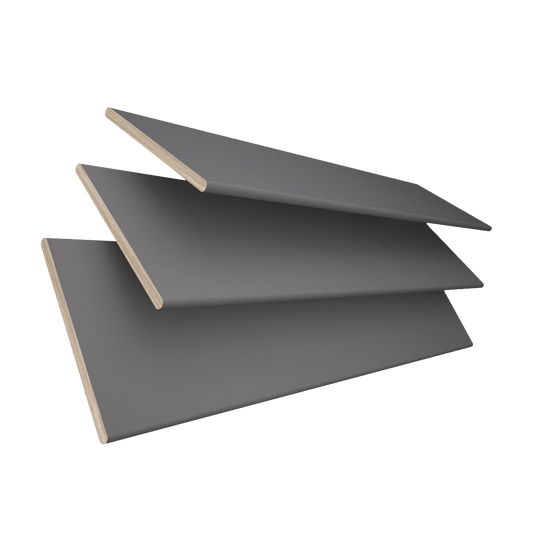 Lindehouten Jaloezieën - Donker Grijs - H11113  - 50mm