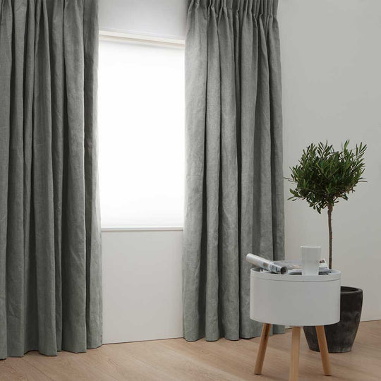 Linnen Gordijnen - Grijs 163